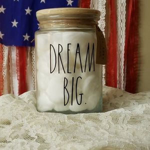 Rae Dunn Cotton Ball Jar